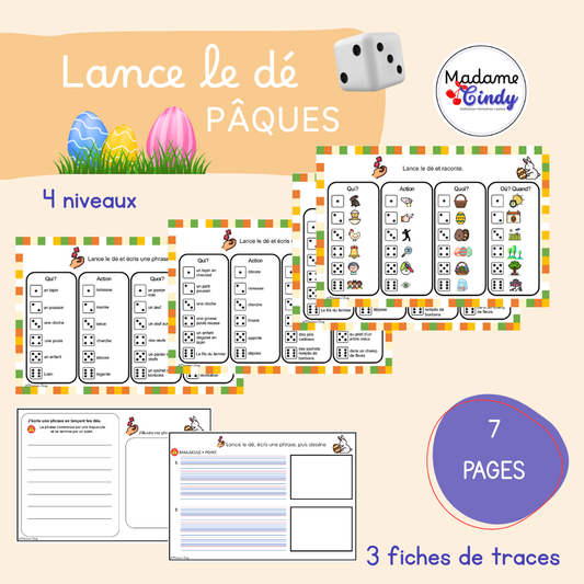 Lance le dé - Pâques