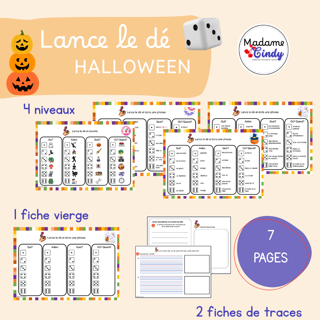 Lance le dé - Halloween