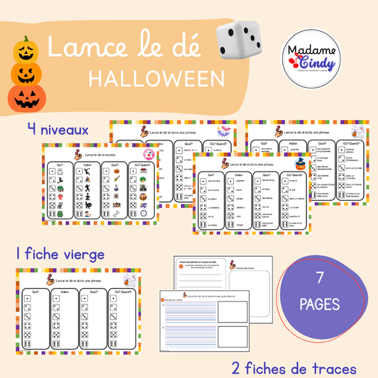 Lance le dé - Halloween