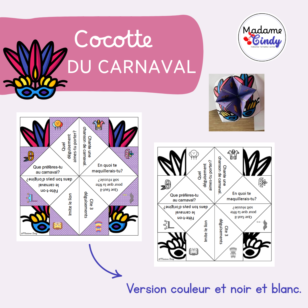 Cocotte du carnaval