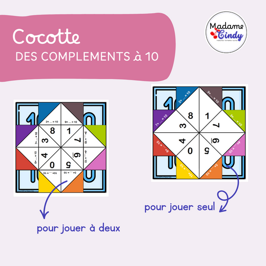 Cocotte des compléments à 10