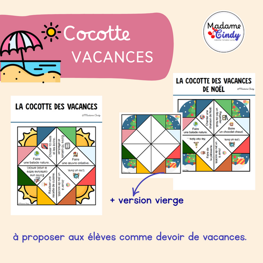 Cocotte des vacances