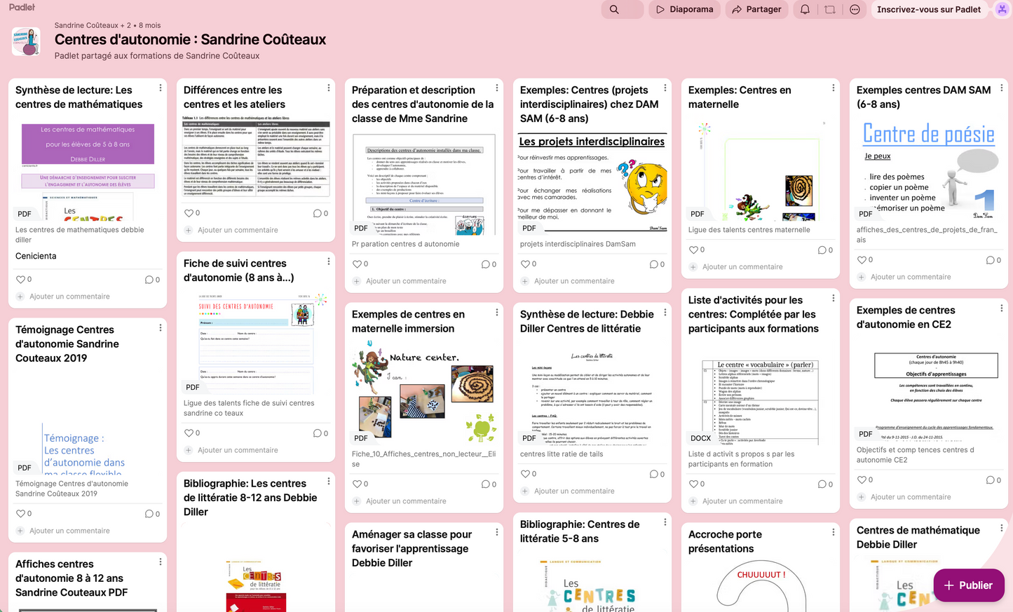 FORMATION - Les centres d'autonomie
