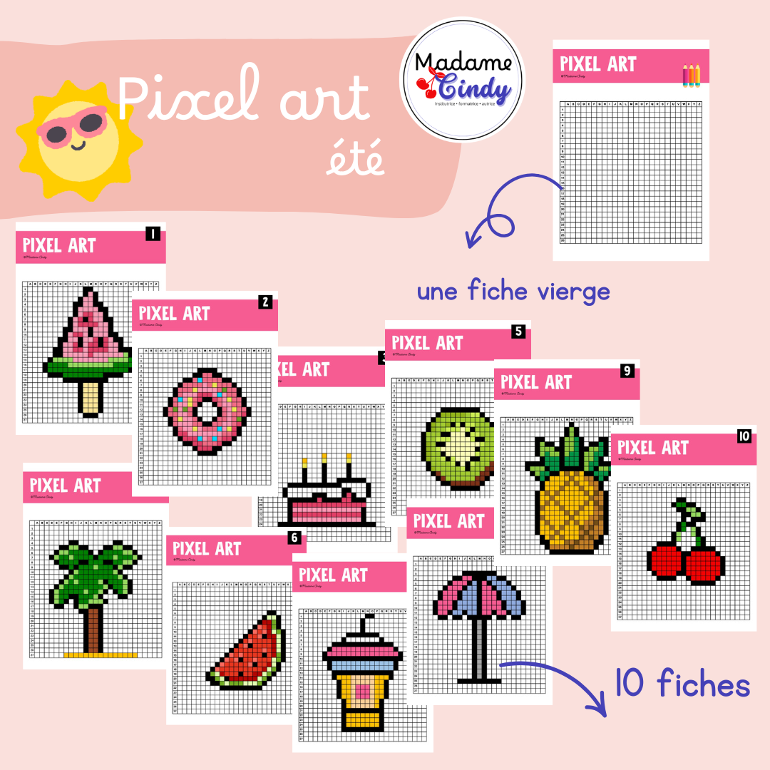 Pixel art - été
