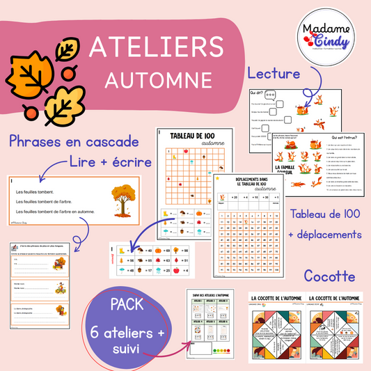 Ateliers automne PACK