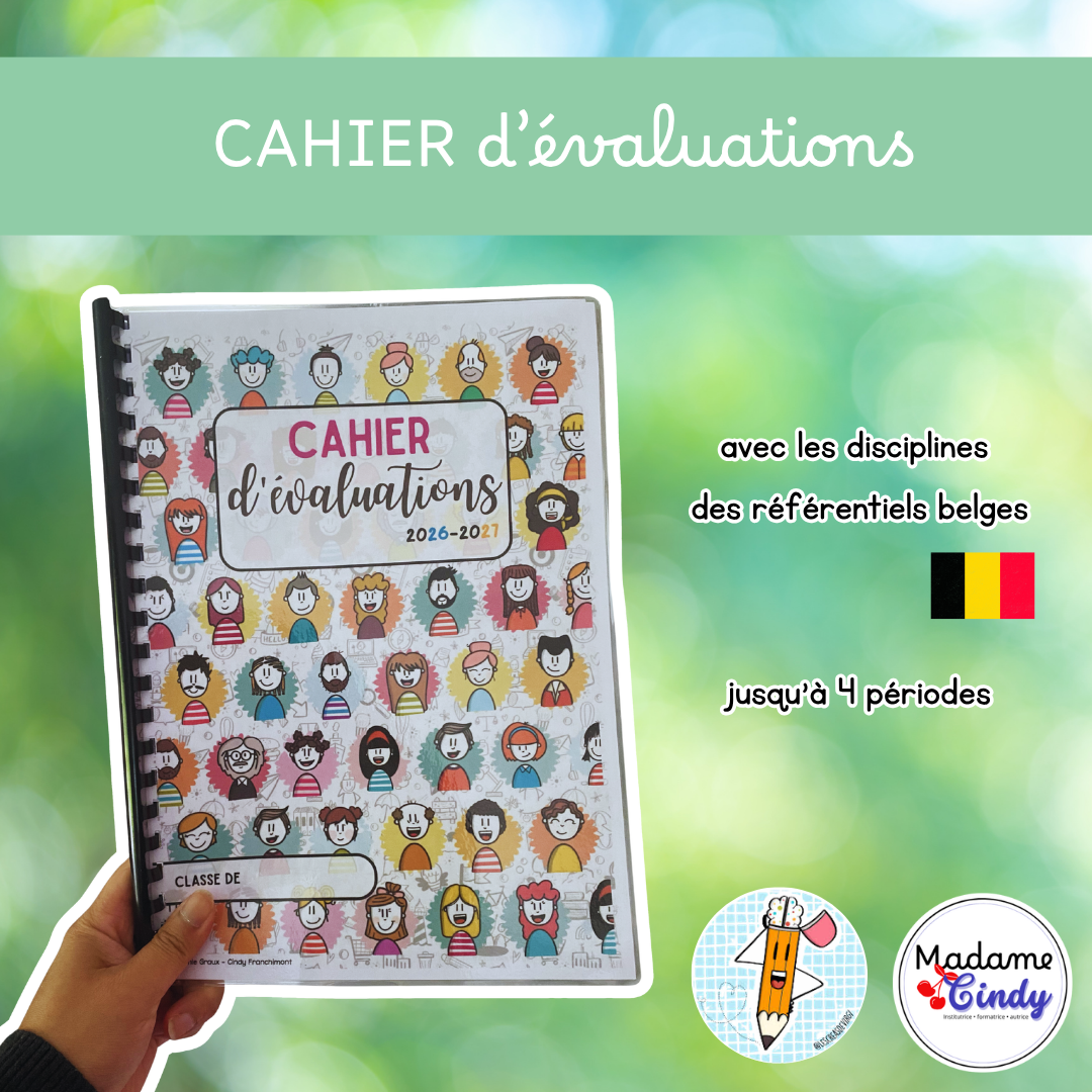 Cahier d'évaluations 2026-2027