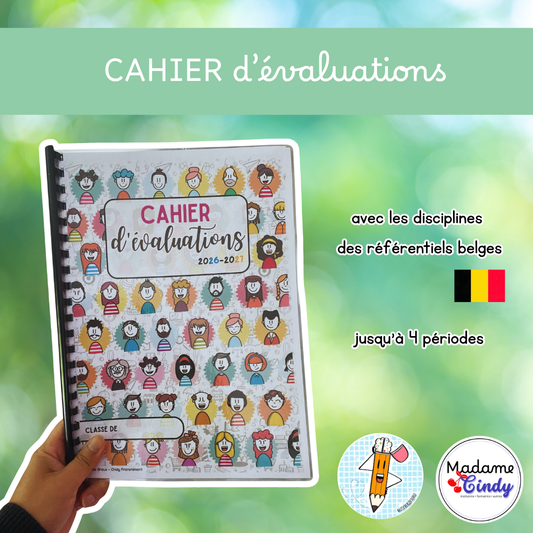 Cahier d'évaluations 2026-2027