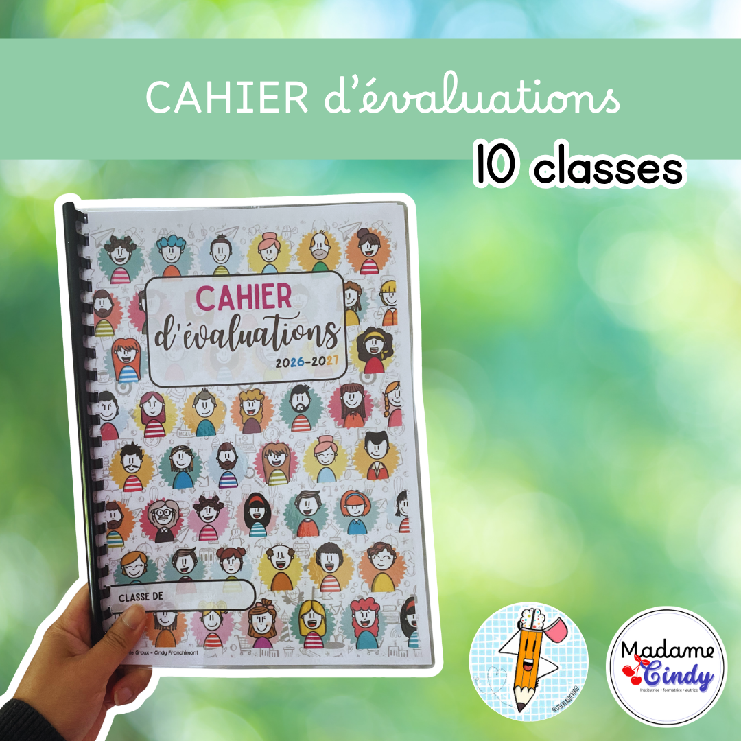 Cahier d'évaluations 2026-2027 - 10 CLASSES