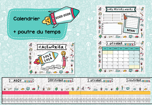 Calendrier 2025-2026