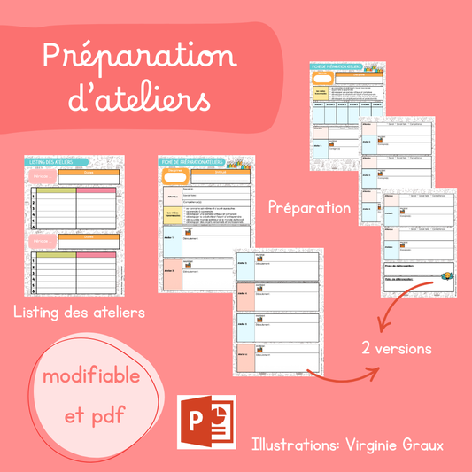 Préparation - Ateliers