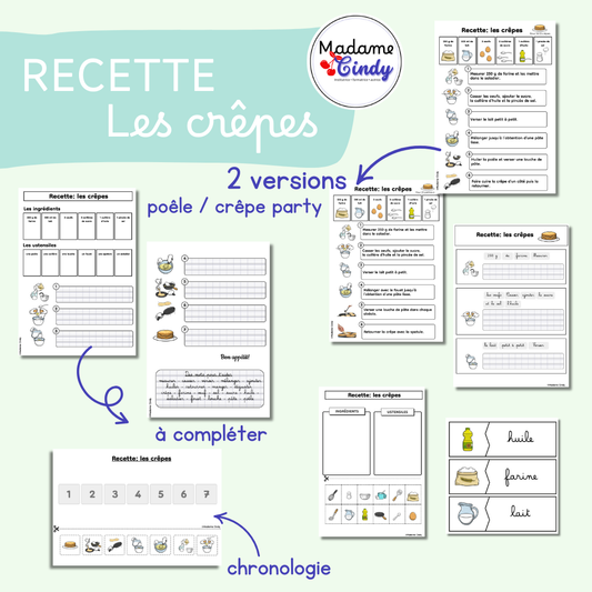 Crêpes - recette