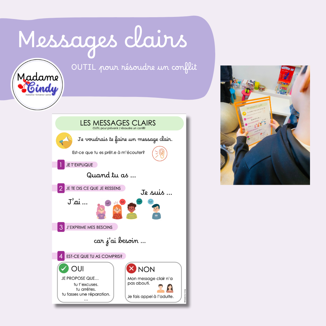 Les messages clairs