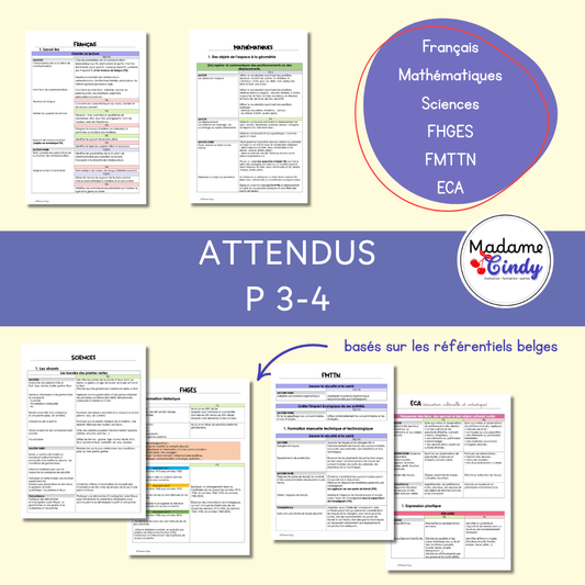 Attendus P3-4