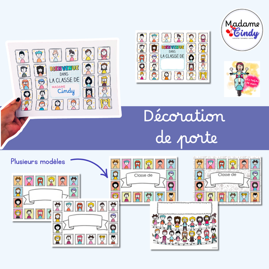 Décoration de porte