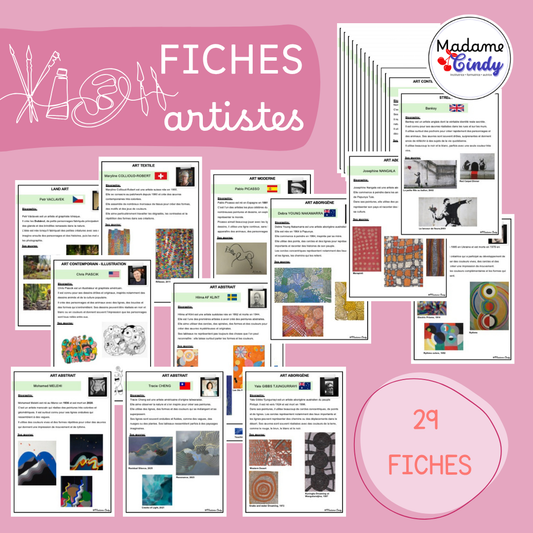 Fiches artistes