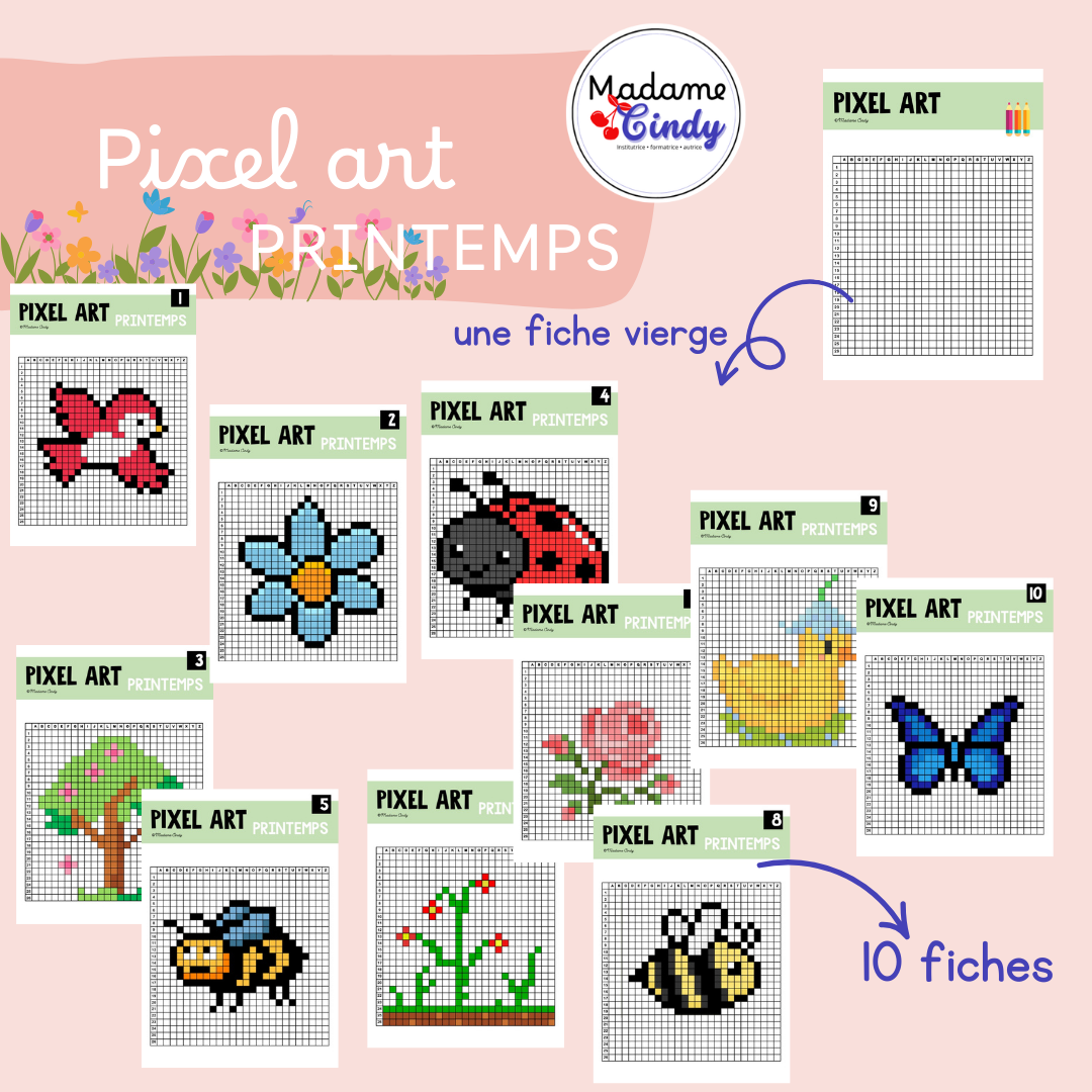 PixeL art - Printemps